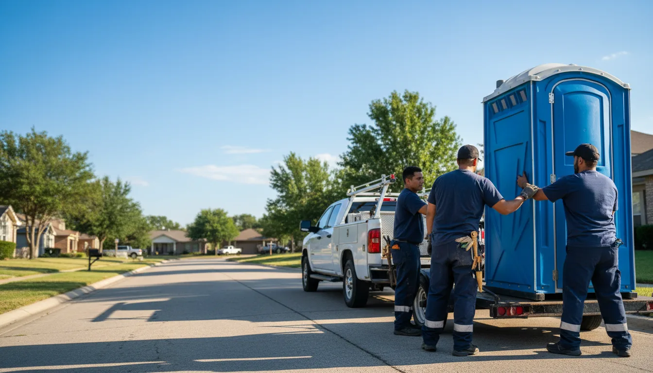 Portable Toilet Rental in Jbsa Ft Sam Houston, TX near me